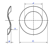 Wave Washer for Ball bearings JB/T 7590